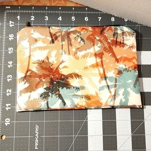 Palm Tree Makeup Bag, NWT